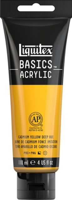 Basics 4oz Cadmium Yellow Deep Hue