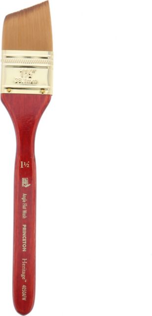 Heritage Sythetic Sable Brush Watercolor Angle Shader 1.5 Inch