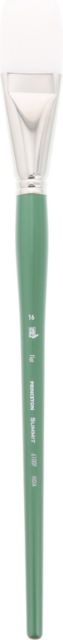 SUMMIT WHITE SYNTHETIC BRISTLE FLAT 16 LONG HANDLE