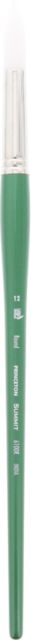 SUMMIT WHITE SYNTHETIC BRISTLE ROUND 12 LONG HANDLE