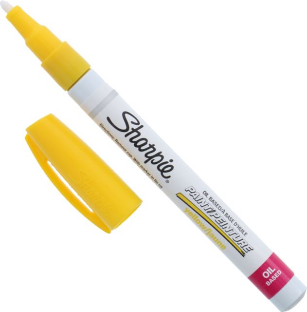 Sharpie Paint Marker Fine Yellow