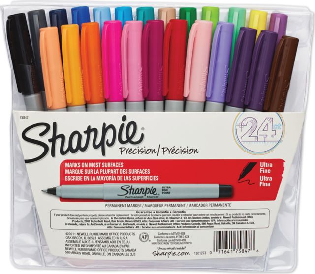 SHARPIE ULTRA-FINE 24 COUNT POUCH