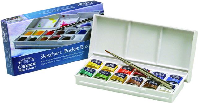 Cotman Watercolor Sketcher Pocket Box