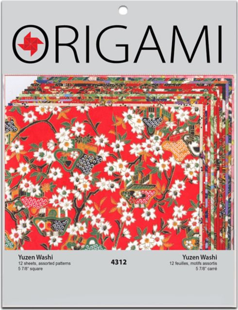 Red Washi Prints Origami Paper – Paper Tree - The Origami Store