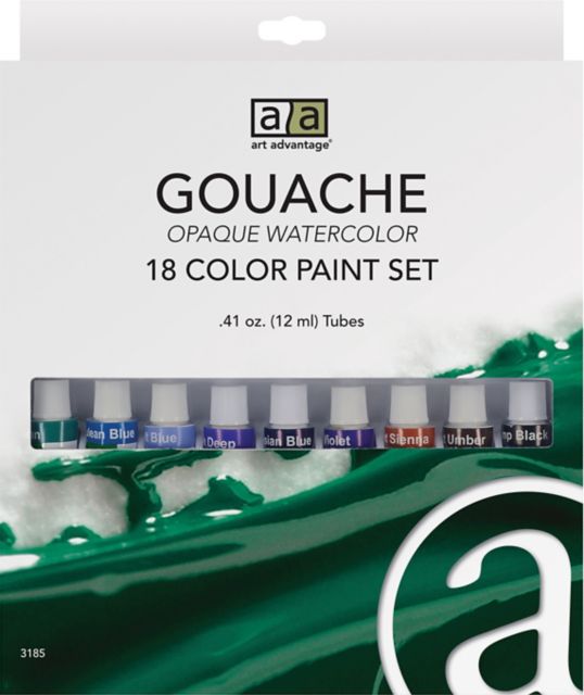 Moku Park Gouache Sets - 0.31 oz (12 ml) 18 Colors