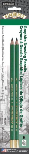 KIMBERLY GRAPH PENCIL H 2/PACK