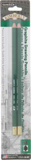General's Kimberly Compressed Graphite Sticks Classroom Art Pack