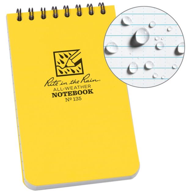3x5 Top Spiral Notebooks 50 sheets