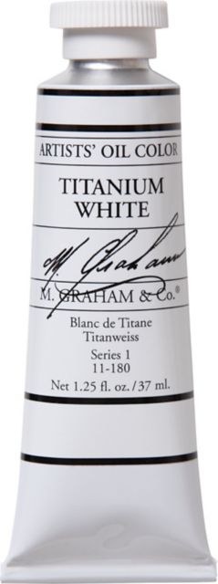 M. Graham Titanium White 1.25 oz. Artists Oil Color