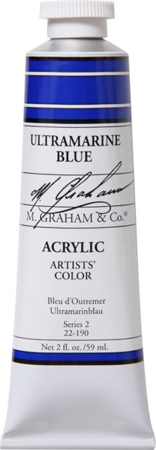M. Graham Ultramarine Blue 2-fluid ounce (60 ml) Artists Acrylic
