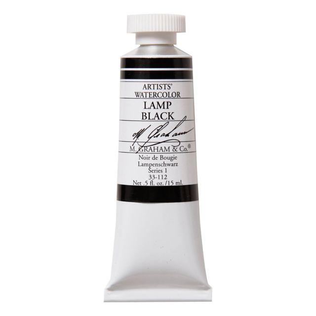 LAMP BLACK WATERCOLOR 15ML