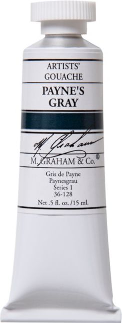 M. Graham Paynes Gray 0.5 oz (15 ml) Artists Gouache