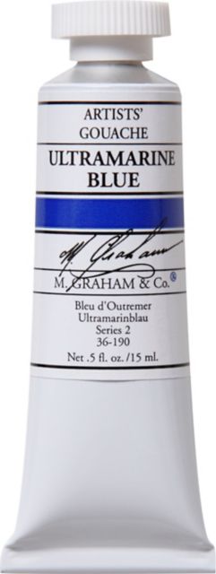 M. Graham Ultramarine Blue 0.5-ounce  (15 ml) Artists Gouache