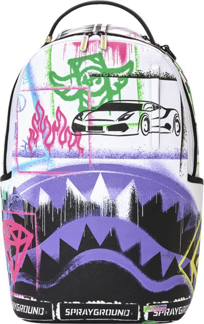 Shark Attack Stencil Backpack