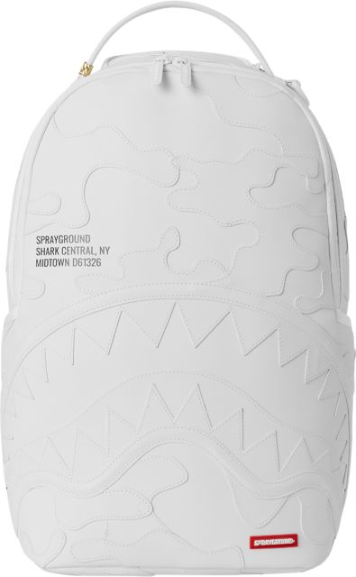 BKPK SHARK CENTRL CAMO CUT WHT