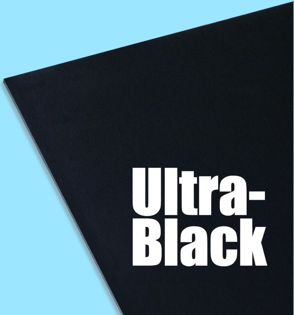 Mounting Board Ultra Black Single Thick 20 x 30 Dual Surface