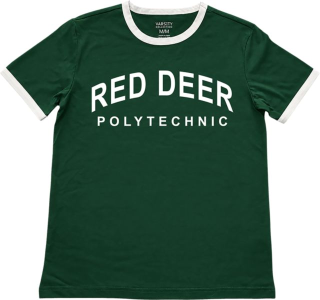 Red Deer Polytechnic Women's Ringer Short Sleeve T-Shirt