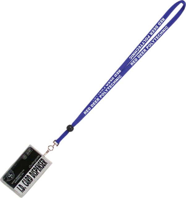 Red Deer Polytechnic Card Dispenser Lanyard