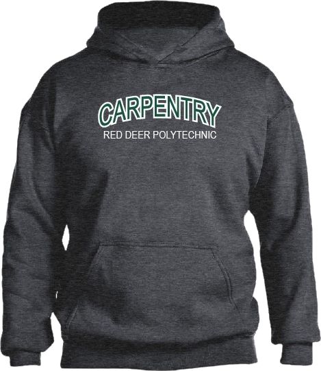 Red Deer Polytechnic Carpentry Hooded Sweatshirt