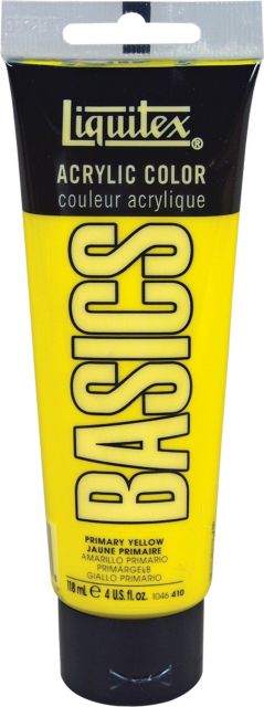 Basics 4oz Primary Yellow