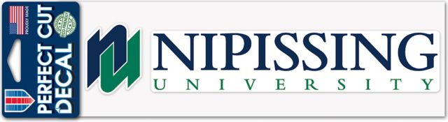 Nipissing University 3 x 10 Decal