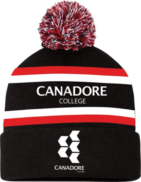 Canadore College Pom Beanie