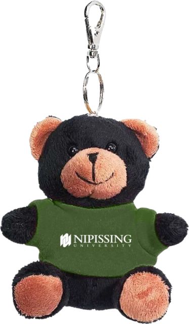 Nipissing University 3'' Plush Keychain