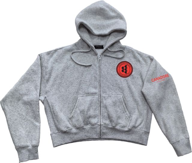 Canadore College Oversized Cropped Full Zip