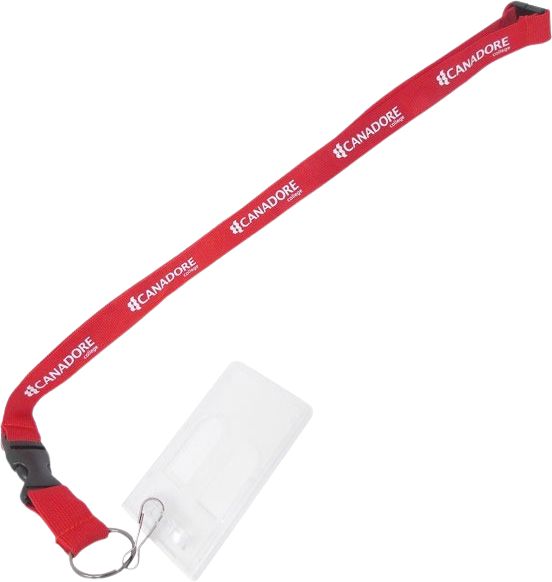 Canadore College 3/4'' Tube Lanyard