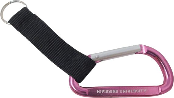 Nipissing University Carabiner with Strap