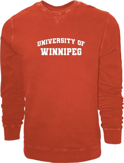 University of Winnipeg Garment Dye Crewneck Sweatshirt