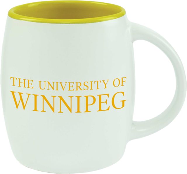 University of Winnipeg 14 oz. Two Tone Ceramic Mug