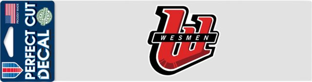 University of Winnipeg Wesmen 3x10 Decal