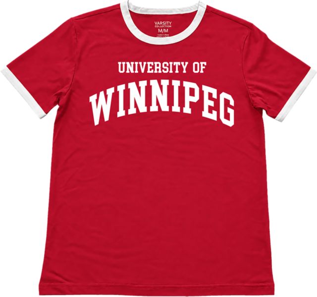 University of Winnipeg Women's Ringer Short Sleeve T-Shirt