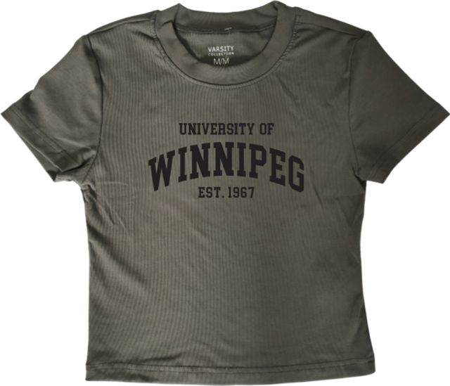 University of Winnipeg Women's Ribbed T-Shirt