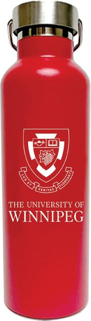University of Winnipeg 24 oz. Stainless Steel Water Bottle