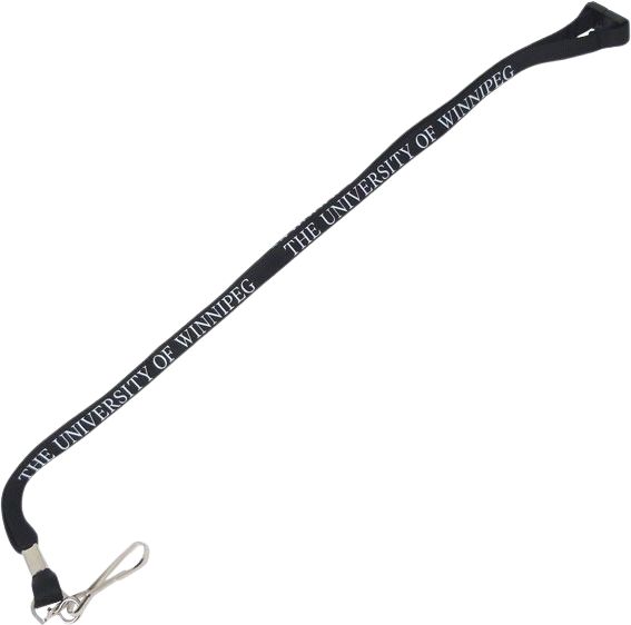 University of Winnipeg 3/8'' Lanyard