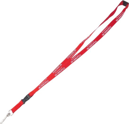 University of Winnipeg 5/8'' Lanyard