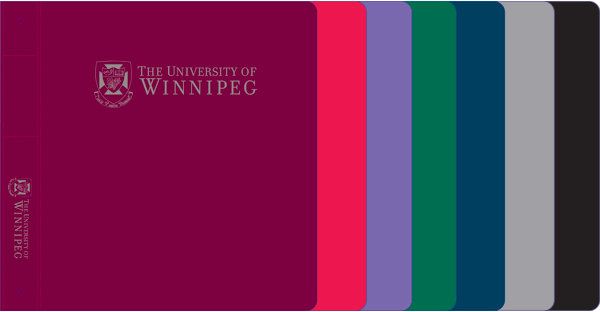 The University of Winnipeg 1'' Binder