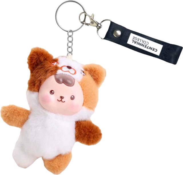 Centennial HP Science and Technology Centre Plush Keychain with Lanyard
