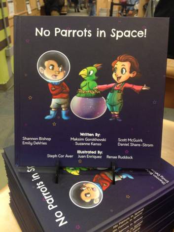 NO PARROTS IN SPACE