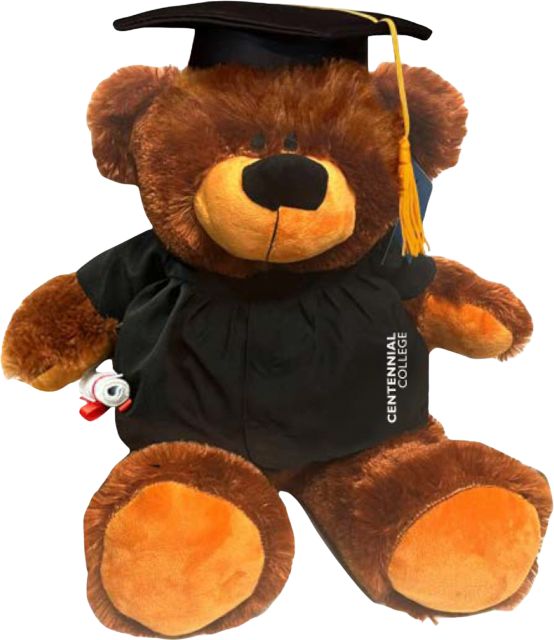 Centennial College Progress Campus 12'' Grad Bear Plush