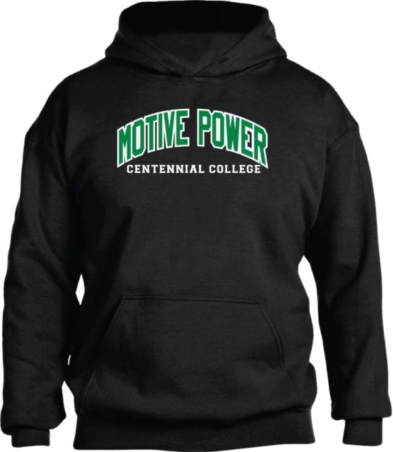 Centennial College Progress Campus Motive Power Tackle Twill Hooded