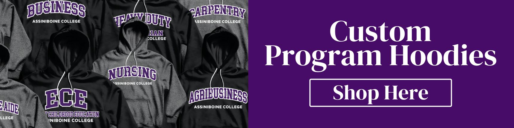 Custom Program Hoodies. Shop Now. 