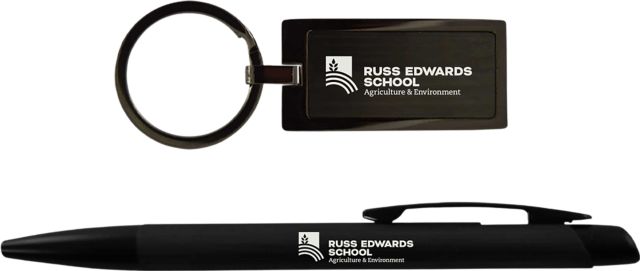 Assiniboine College Pen Keychain Set