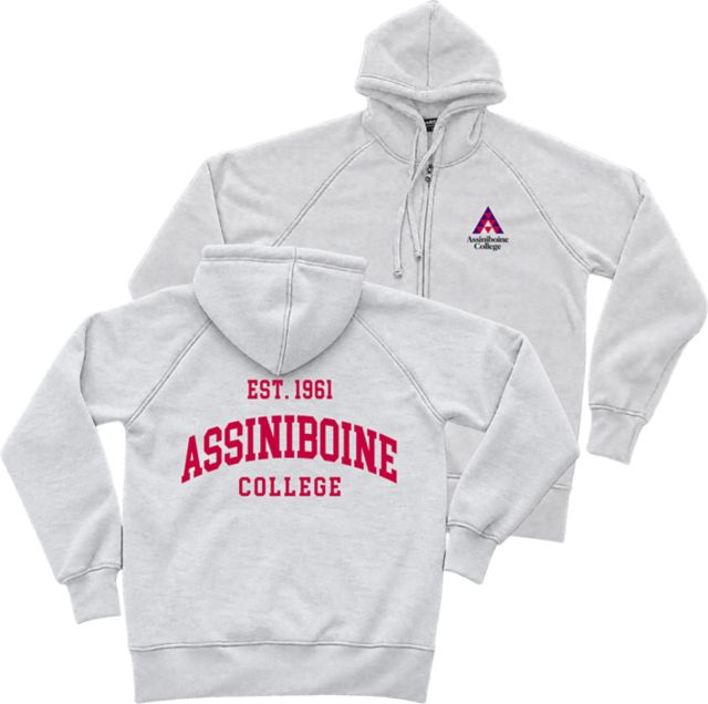 Assiniboine Community College Full Zip Hooded Sweatshirt