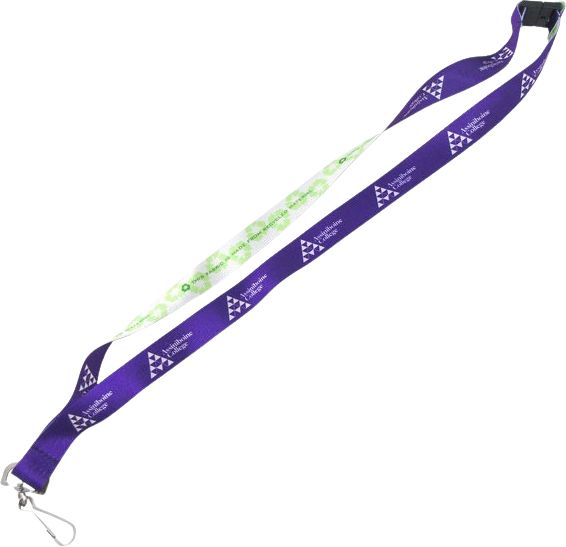Assiniboine College 3/4'' Recycled Lanyard