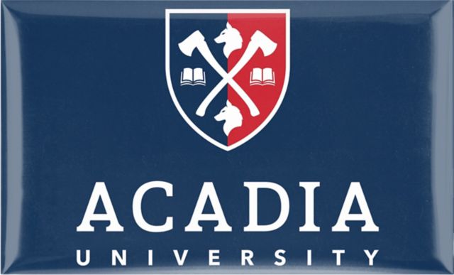 Acadia University 3" x 5" Dome Magnet