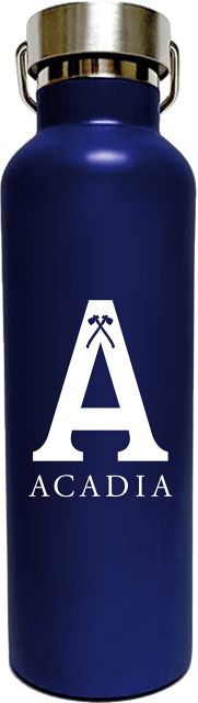 Acadia University 24 oz. Stainless Steel Water Bottle