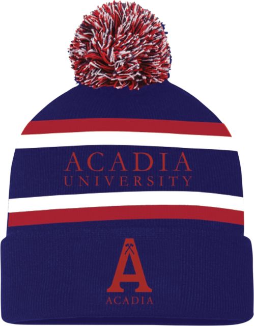 Acadia University Pom Beanie